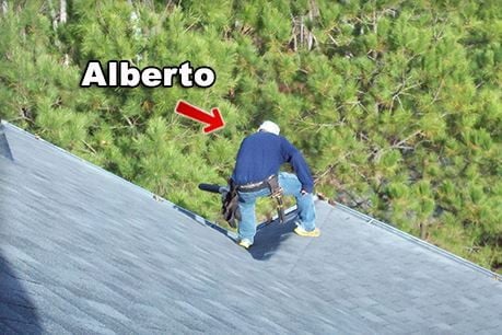 Slide of Mr. Roofer of Marietta