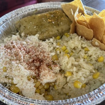 The Tamale Store - Corn, rice, chicken green chile tamale - Mexican Near Me - Phoenix, Arizona