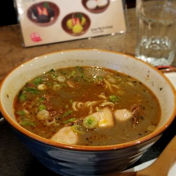 Ramen Isshin - black tan tan ramen - Ramen Near Me - Toronto, Ontario