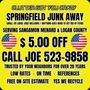 Photo of Springfield junk away