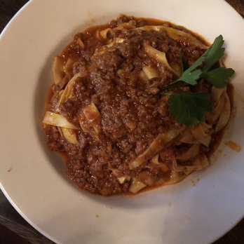 Supper - Tagliatelle al Ragu Bolognese - Italian Near Me - New York, New York Supper - Tagliatelle al Ragu Bolognese - Italian Near Me - New York, New York