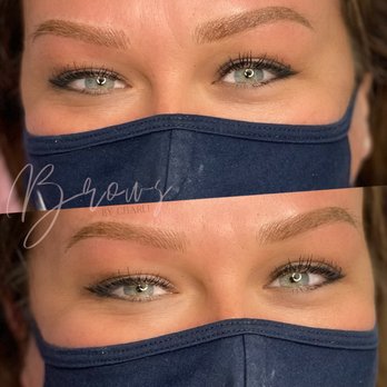 TalíRose Aesthetics  - Combo brow! Microblading and shading - Permanent Makeup Near Me - Savannah, Georgia