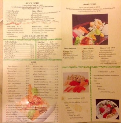 Menu photo 7 Gozen Japanese Restaurant Visalia, CA