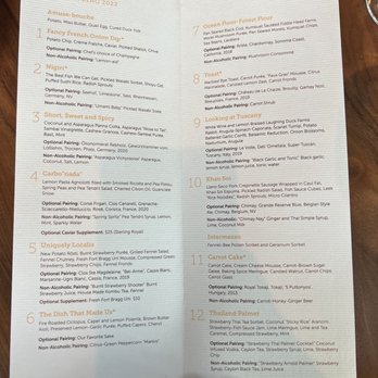 Localis - Menu 4/27/22 - New American Near Me - Sacramento, California