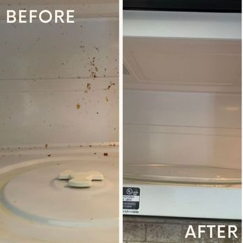 Minted & More Cleaning - Interior Microwave
Before & After - Home Cleaning Near Me