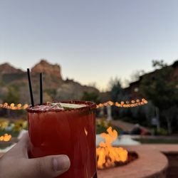 SaltRock Southwest Kitchen - Marg by the red rocks