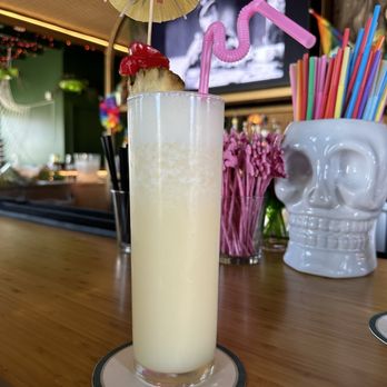 Flamingo Tiki - Macadamia Nut Chi Chi - Cocktail Bars Near Me - Oklahoma City, Oklahoma