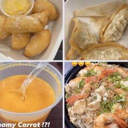 Royal Thai, dessert, creamy carrot & amazing appetizer