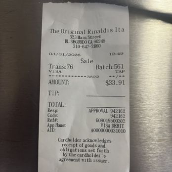 The Original Rinaldi's Deli and Cafe - Sandwiches Near Me - El Segundo, California The Original Rinaldi's Deli and Cafe - Sandwiches Near Me - El Segundo, California