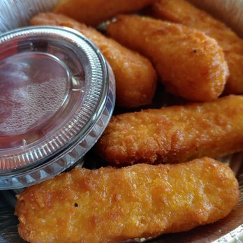 Cafe Corleone - Mozzarella sticks $7 The cheese didn't melt, just a block of it, so kind of a let down. But they were warm and good flavor, the sauce too - Italian Near Me - Paramount, California Cafe Corleone - Mozzarella sticks $7 The cheese didn't melt, just a block of it, so kind of a let down. But they were warm and good flavor, the sauce too - Italian Near Me - Paramount, California