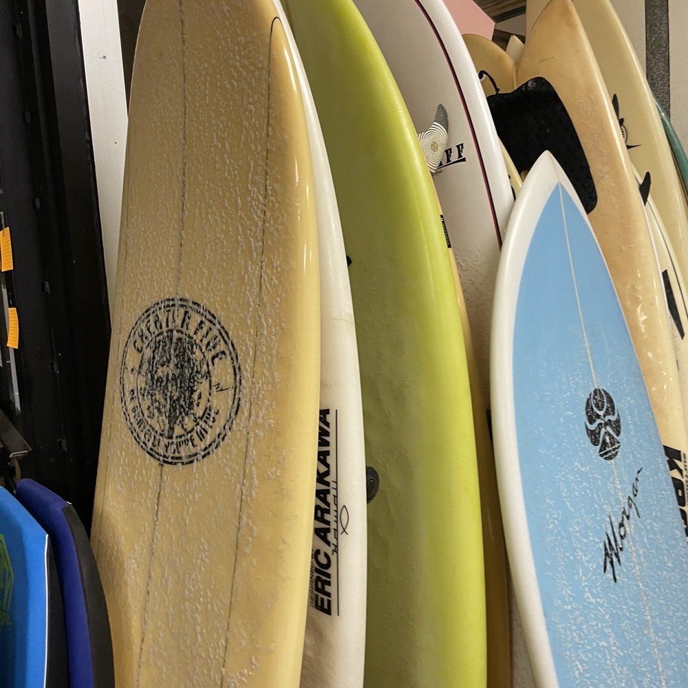 Duke's Lagoon - A good selection of short boards - Surfing Near Me - Honolulu, Hawaii Duke's Lagoon - A good selection of short boards - Surfing Near Me - Honolulu, Hawaii