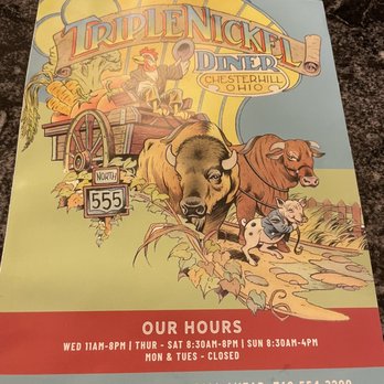 Triple Nickel Diner - Breakfast & Brunch Near Me - Chesterhill, Ohio Triple Nickel Diner - Breakfast & Brunch Near Me - Chesterhill, Ohio