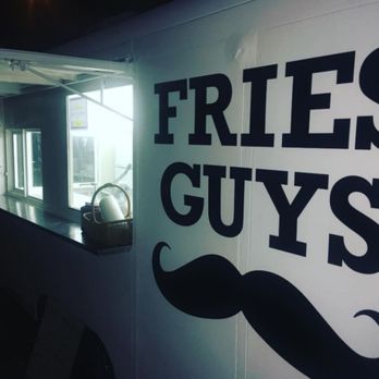 Fries Guys - a sign on a food truck - Food Trucks Near Me - Memphis, Tennessee