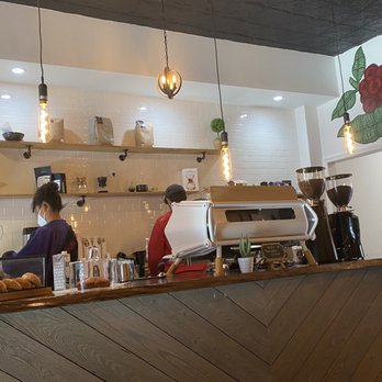 Rutherford Coffee - Hard at work making my coffee! - Coffee & Tea Near Me - Rutherford, New Jersey Rutherford Coffee - Hard at work making my coffee! - Coffee & Tea Near Me - Rutherford, New Jersey