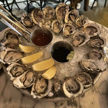 Osamil - Two dozen Kumamoto oysters - Korean Near Me - New York, New York