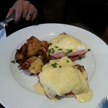 Boulevard Bistro - Eggs benedict. - New American Near Me - Elk Grove, California