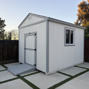 Romero Sheds - 12x10 shed with 8' walls. - Sheds & Outdoor Storage Near Me - Hemet, California Romero Sheds - 12x10 shed with 8' walls. - Sheds & Outdoor Storage Near Me - Hemet, California
