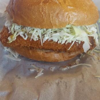 Katsu Burger - Miso honey tofu - Burgers Near Me - Seattle, Washington Katsu Burger - Miso honey tofu - Burgers Near Me - Seattle, Washington