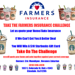 Farmers Insurance - Take the Farmers Challenge! Stop by or call for your free quote today.