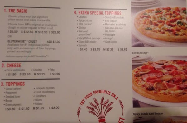 Menu photo 7 Boston Pizza Sherwood Park, AB Menu photo 7 Boston Pizza Sherwood Park, AB