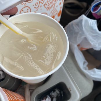Popeyes - Supposed to be water, but ... - Fast Food Near Me - Indianapolis, Indiana