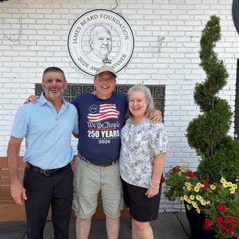Figaretti's Restaurant - We were greeted by Dino Figaretti on the way in. He offered to have a photo with us. - Italian Near Me - Wheeling, West Virginia Figaretti's Restaurant - We were greeted by Dino Figaretti on the way in. He offered to have a photo with us. - Italian Near Me - Wheeling, West Virginia