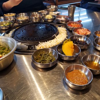 Daebak Korean BBQ - Banchans - Korean Near Me - Chicago, Illinois