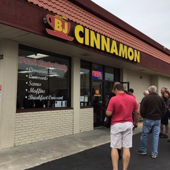 BJ Cinnamon - The line for donuts !! - Bakeries Near Me - Folsom, California BJ Cinnamon - The line for donuts !! - Bakeries Near Me - Folsom, California