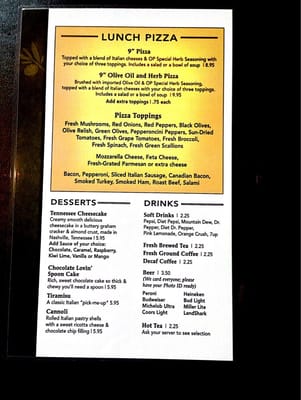 Menu photo 2 Olive Pit A Pasta House Paris, TN Menu photo 2 Olive Pit A Pasta House Paris, TN