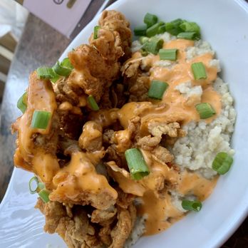 Mo' Brunch & Brews - Shroom on grits - Breakfast & Brunch Near Me - Houston, Texas Mo' Brunch & Brews - Shroom on grits - Breakfast & Brunch Near Me - Houston, Texas