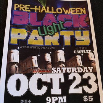 Castle On The Delaware - a poster for a halloween party - Music Venues Near Me - Walton, New York