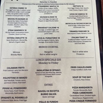 Osteria Brooklyn - Italian Near Me - Queens, New York