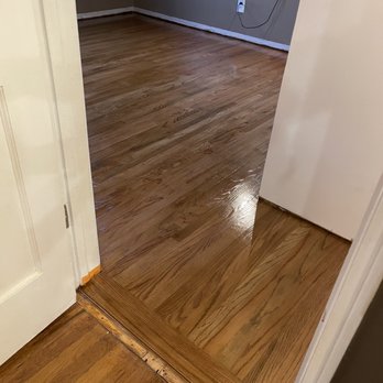 Star Flooring & Remodeling - amazing job matching the old flooring with the new, the last transition piece hadn't been installed yet - Flooring Near Me - San Diego, California