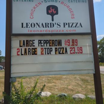 Leonard’s Pizza - New prices on every day specials... - Pizza Near Me - Leonard, Michigan Leonard’s Pizza - New prices on every day specials... - Pizza Near Me - Leonard, Michigan