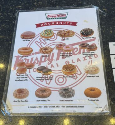 Menu photo 1 Krispy Kreme Springfield Township, NJ