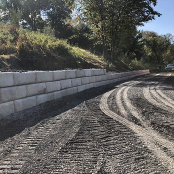 Riddle & Sons Excavating - Block retaining wall - Excavation Services Near Me - Stroudsburg, Pennsylvania