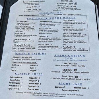 Blu Oyster - Menu - Seafood Near Me - Johns Island, South Carolina Blu Oyster - Menu - Seafood Near Me - Johns Island, South Carolina