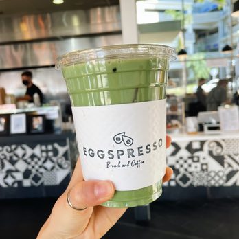 Eggspresso - The Forest - sweet matcha flavor - Breakfast & Brunch Near Me - Fullerton, California