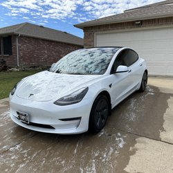 Five Star Mobile Detailing - Tesla model 3 handwash detail