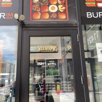 BurgerIM - Entrance - Burgers Near Me - Cleveland, Ohio