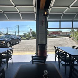 The Sandwich Shop - The dining room is an old garage.