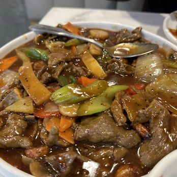 Dumpling House - Bf01. Golden Garlic Beef - Chinese Near Me - Frisco, Texas
