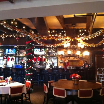 Der Biergarten - Inside dining room decorated for Christmas - German Near Me - Atlanta, Georgia Der Biergarten - Inside dining room decorated for Christmas - German Near Me - Atlanta, Georgia