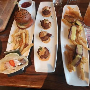 STK Steakhouse - Lil burger and fries, Corn and Crab balls, Steak Frites, Wagyu Taco - Bars Near Me - Washington, DC, District of Columbia STK Steakhouse - Lil burger and fries, Corn and Crab balls, Steak Frites, Wagyu Taco - Bars Near Me - Washington, DC, District of Columbia