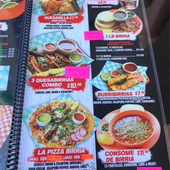 La Birrieria - Menu - Tacos Near Me - San Antonio, Texas