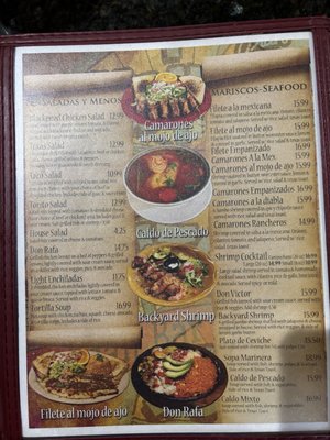 Menu photo 3 El Gran Torito's Azle, TX