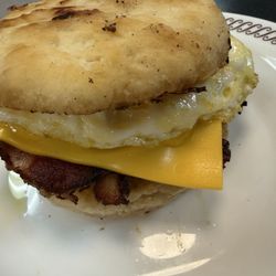 Bacon Egg & cheese biscuit