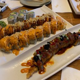 Sexy girl roll, Bettendorf Roll, Soho roll, California maki