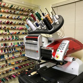 Budget Print Center & Signs - Embroidery Room at Budget Print Center in Ocala, Florida - Signmaking Near Me - Ocala, Florida Budget Print Center & Signs - Embroidery Room at Budget Print Center in Ocala, Florida - Signmaking Near Me - Ocala, Florida
