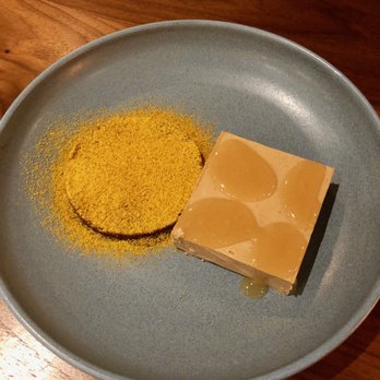 Elske - Sunflower seed parfait with sour honey, licorice, and bee pollen - Scandinavian Near Me - Chicago, Illinois